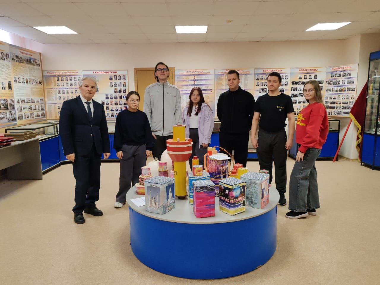 30 октября на базе музея АО " Сигнал"состоялась  экскурсия студентов очного отделения