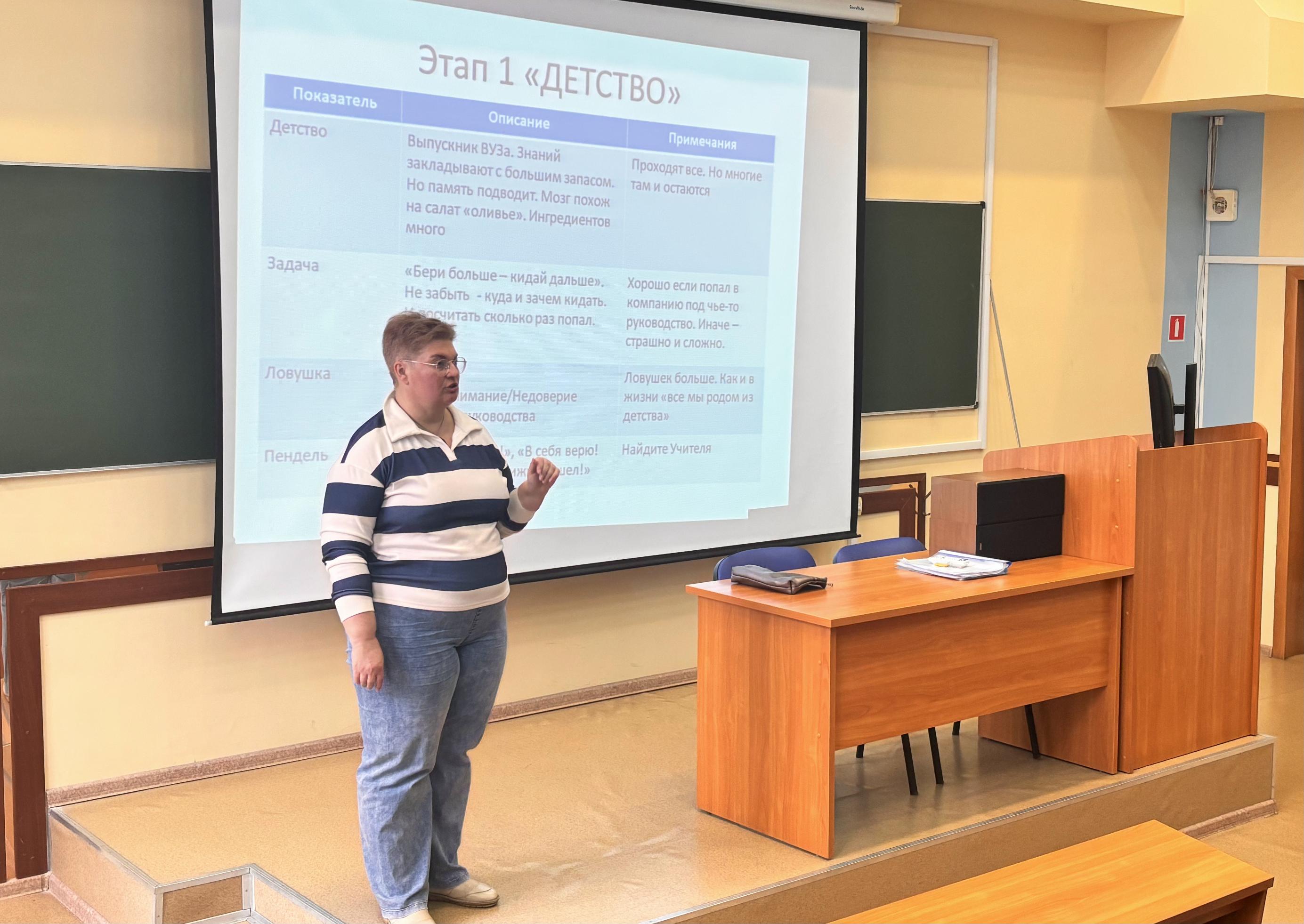 Практик поделился опытом: Юлия Кульчицкая провела лекцию для студентов